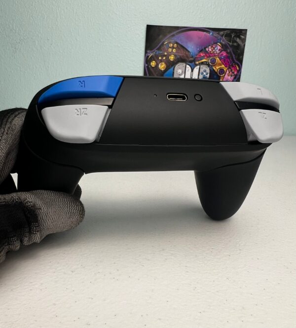 Custom GC Style - Soft Touch Black - Wireless Pro Controller for The Switch Or PC - Image 5