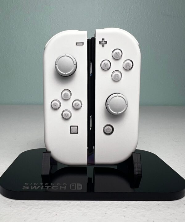 Soft Touch White - Clear Jelly Buttons - Custom Joycons for the Nintend Switch - Image 3