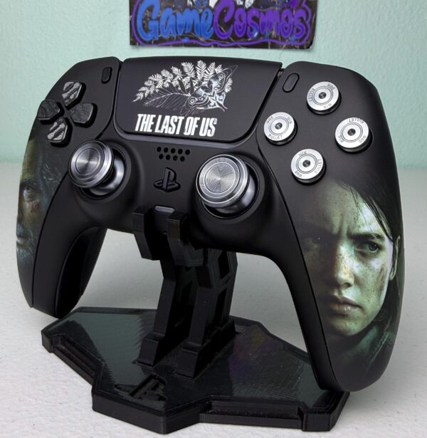 The Last Of Us - Joel Ellie - RGB LED - Custom Wireless Controller for PS5 Or PC - Image 2