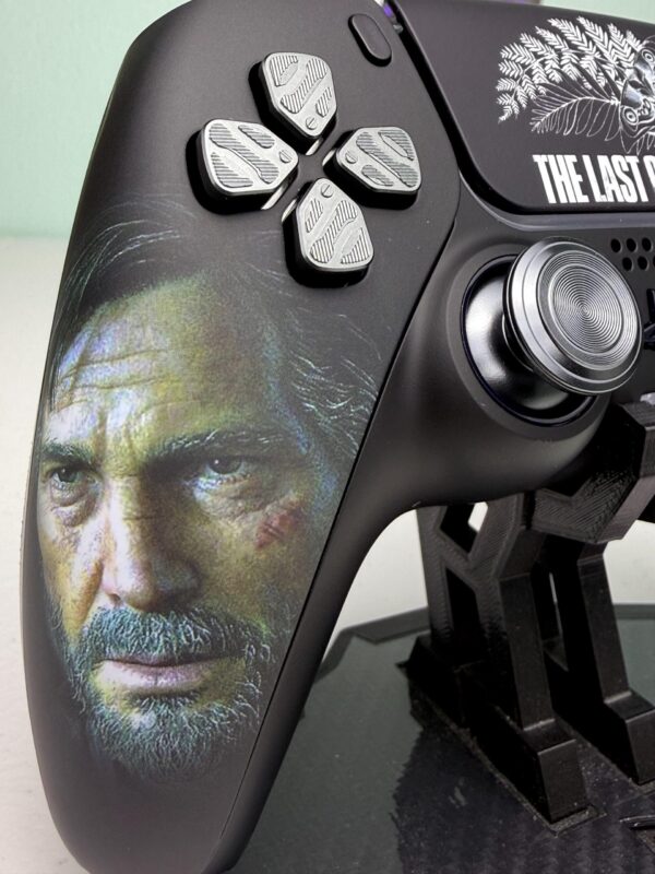 The Last Of Us - Joel Ellie - RGB LED - Custom Wireless Controller for PS5 Or PC - Image 6