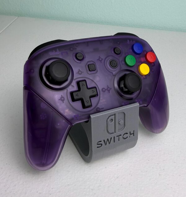 Atomic Purple - Famicom Accents - Wireless Pro Controller for The Switch Or PC - Image 3