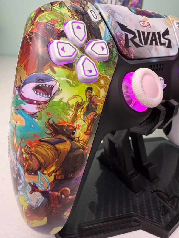Marvel Rivals - Glossy Finish - RGB LED - Custom Wireless Controller for PS5 - Image 3