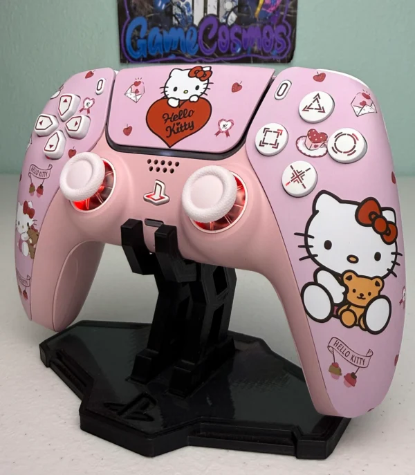 Sanrio Hello Kitty - RGB LED - Custom Wireless Controller for PS5 Or PC G GameCosmos - Image 2
