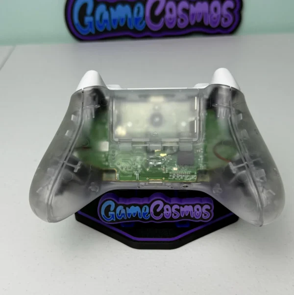 Transparent Clear - White Accents - Custom Wireless Controller for Xbox Or PC - Image 4