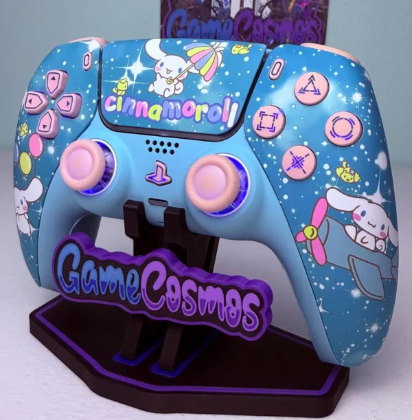 Sanrio Cinnamoroll Custom Replacement Faceplate Shell for PS5 Controller - Image 5