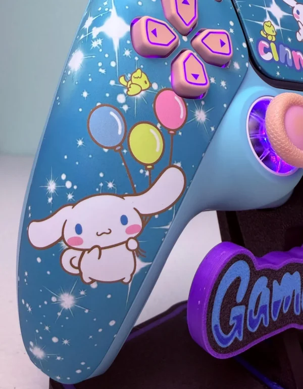 Sanrio Cinnamoroll Custom Replacement Faceplate Shell for PS5 Controller - Image 4