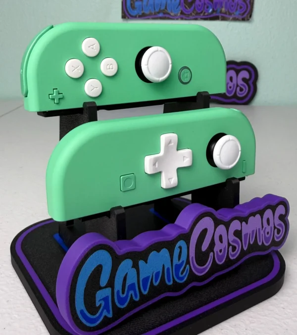 Soft Touch Mint Green - DPAD White ABXY - Custom Joycons for the Nintend Switch - Image 3