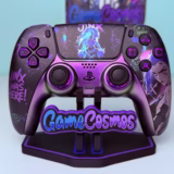 Jinx Arcane League Of Legends - RGB LED - Custom Wireless Controller 4 PS5 Or PC