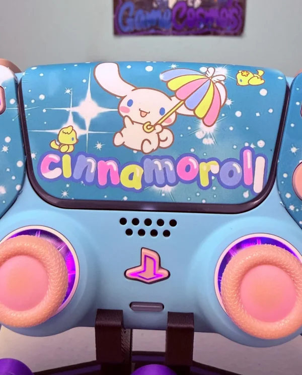 Sanrio Cinnamoroll Custom Replacement Faceplate Shell for PS5 Controller - Image 7