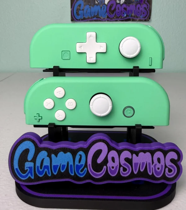 Soft Touch Mint Green - DPAD White ABXY - Custom Joycons for the Nintend Switch - Image 2