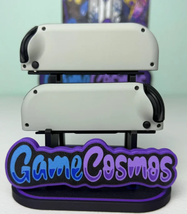 Retro NES Inspired - Black Accents - Custom Joycons for the Nintend Switch - Image 4