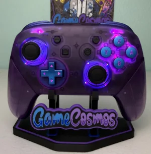 Atomic Purple - Gated Sticks - Wireless Pro Controller for The Switch Or PC