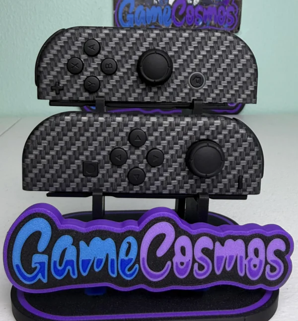 Carbon Fiber Style W/ Matte Finish - Custom Nintendo Switch Joycons