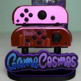 Pink Chrome - Glossy finish - Custom Joycons for the Nintend Switch