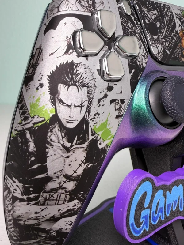 Swordsman Pirate - Anime Manga - Custom Wireless Controller for PS5 Or PC - Image 5