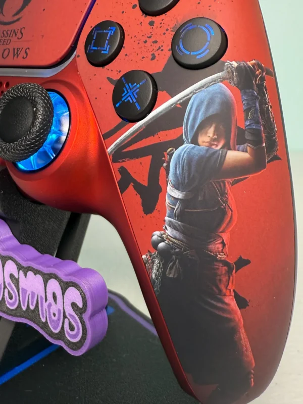 Samurai and Assassin - RGB LED - Custom Wireless Controller for PS5 Or PC - Image 5