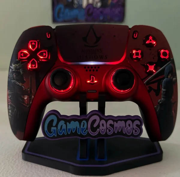 Samurai and Assassin - RGB LED - Custom Wireless Controller for PS5 Or PC - Image 6