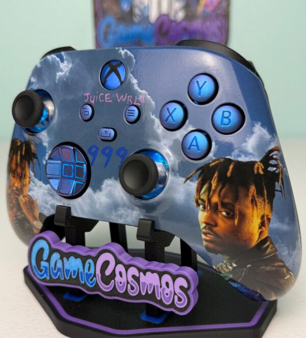 Juice WRLd - Glossy Finish - RGB LED - Custom Wireless Controller for Xbox Or PC - Image 3