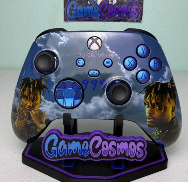 Juice WRLd - Glossy Finish - RGB LED - Custom Wireless Controller for Xbox Or PC