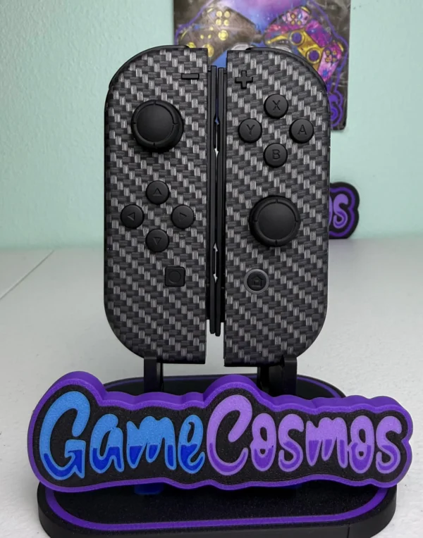 Carbon Fiber Style W/ Matte Finish - Custom Nintendo Switch Joycons - Image 2