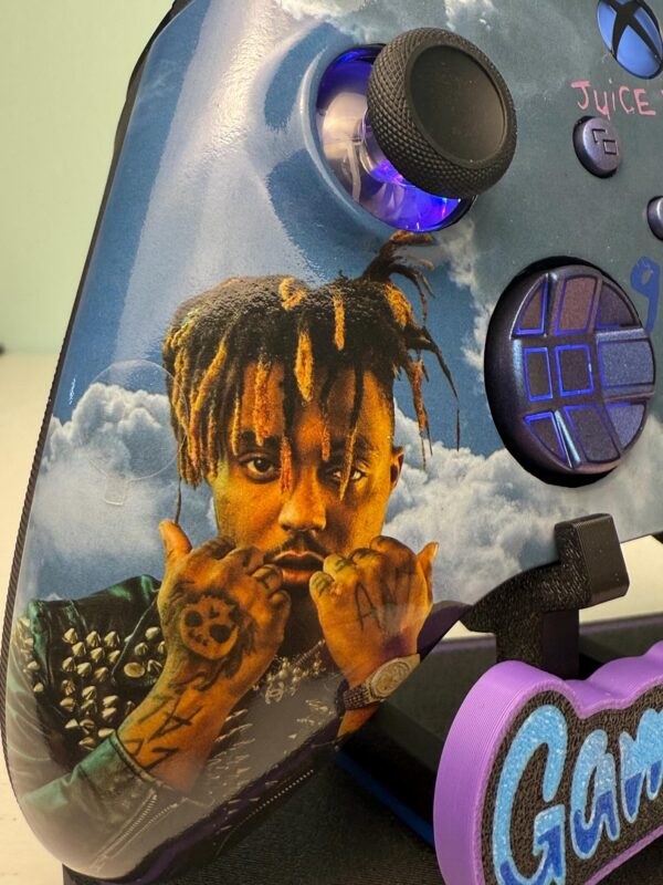 Juice WRLd - Glossy Finish - RGB LED - Custom Wireless Controller for Xbox Or PC - Image 6