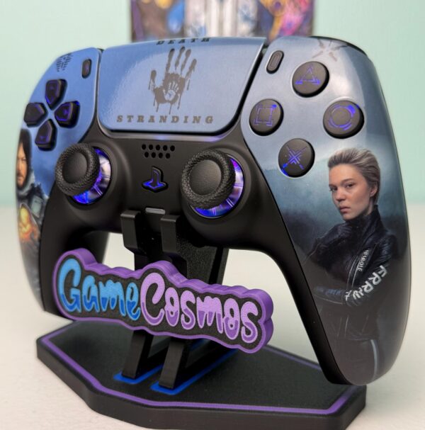 Death Stranding - Glossy Finish - RGB LED - Custom Wireless Controller for PS5 Or PC - Image 4