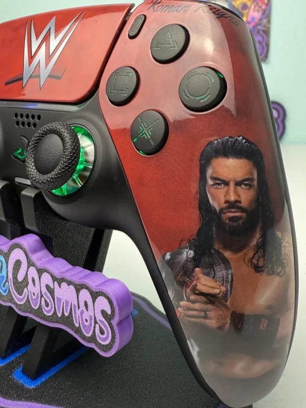 WWE ROMAN REIGNS - RGB LED - Custom Wireless Controller for PS5 Or PC - Image 4