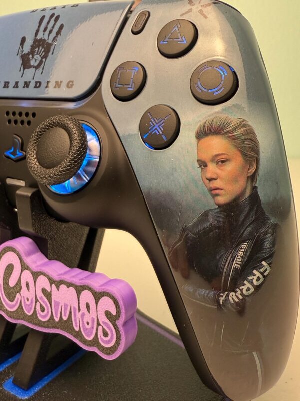 Death Stranding - Glossy Finish - RGB LED - Custom Wireless Controller for PS5 Or PC - Image 5