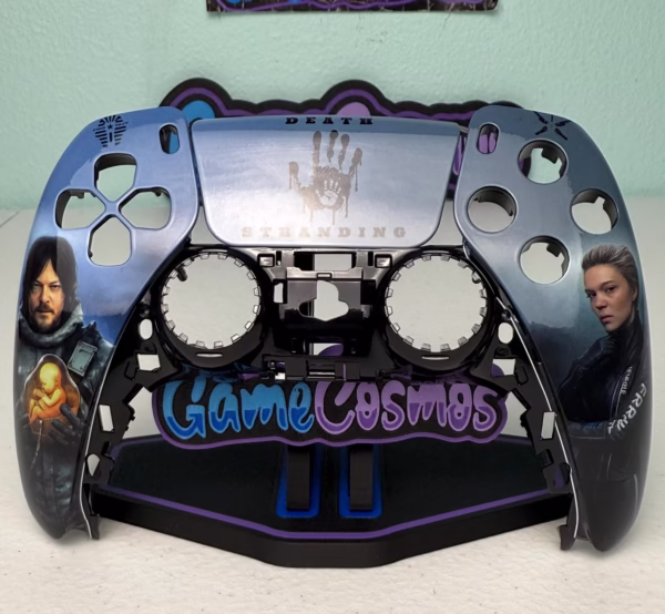 Death Stranding - Glossy Finish - RGB LED - Custom Wireless Controller for PS5 Or PC - Image 7