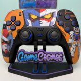 Gundam Anime Manga Mech - RGB LED - Custom Wireless Controller for PS5 Or PC