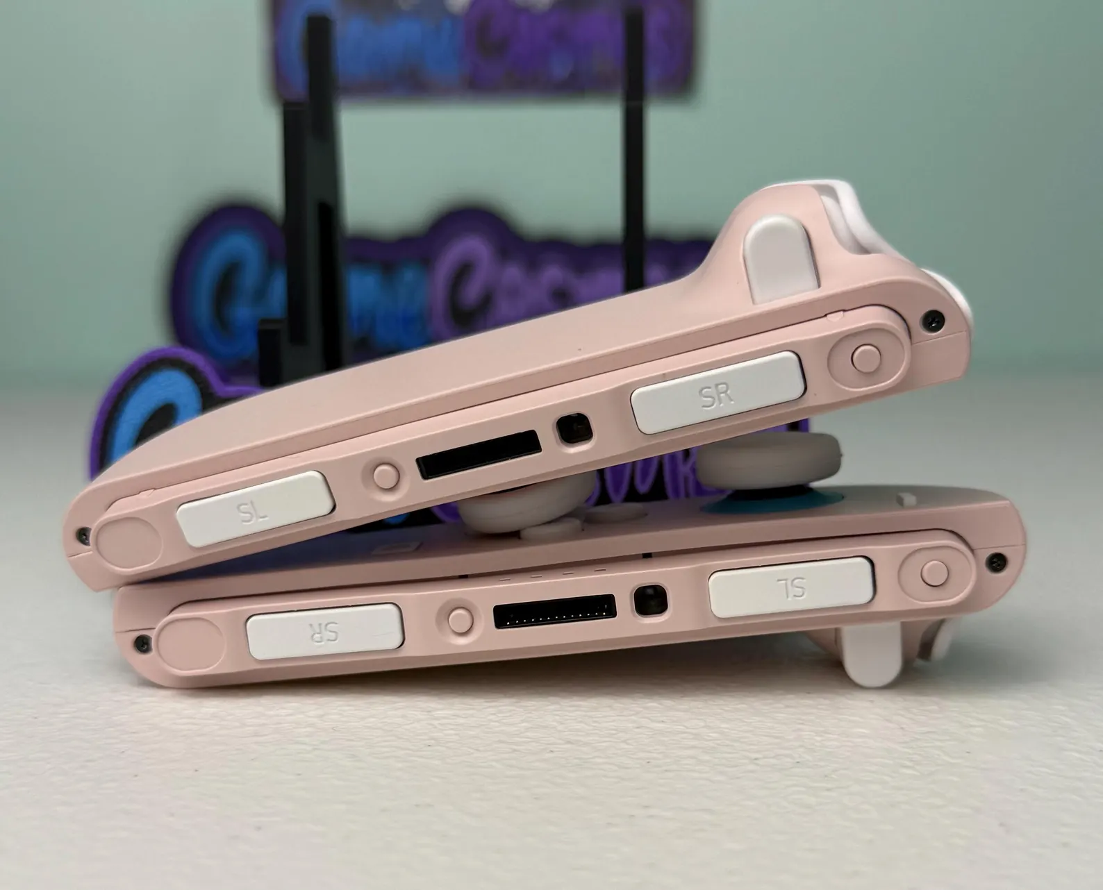Cherry Blossom Pink custom Switch 2 Joy-Cons, photo 5 of 7