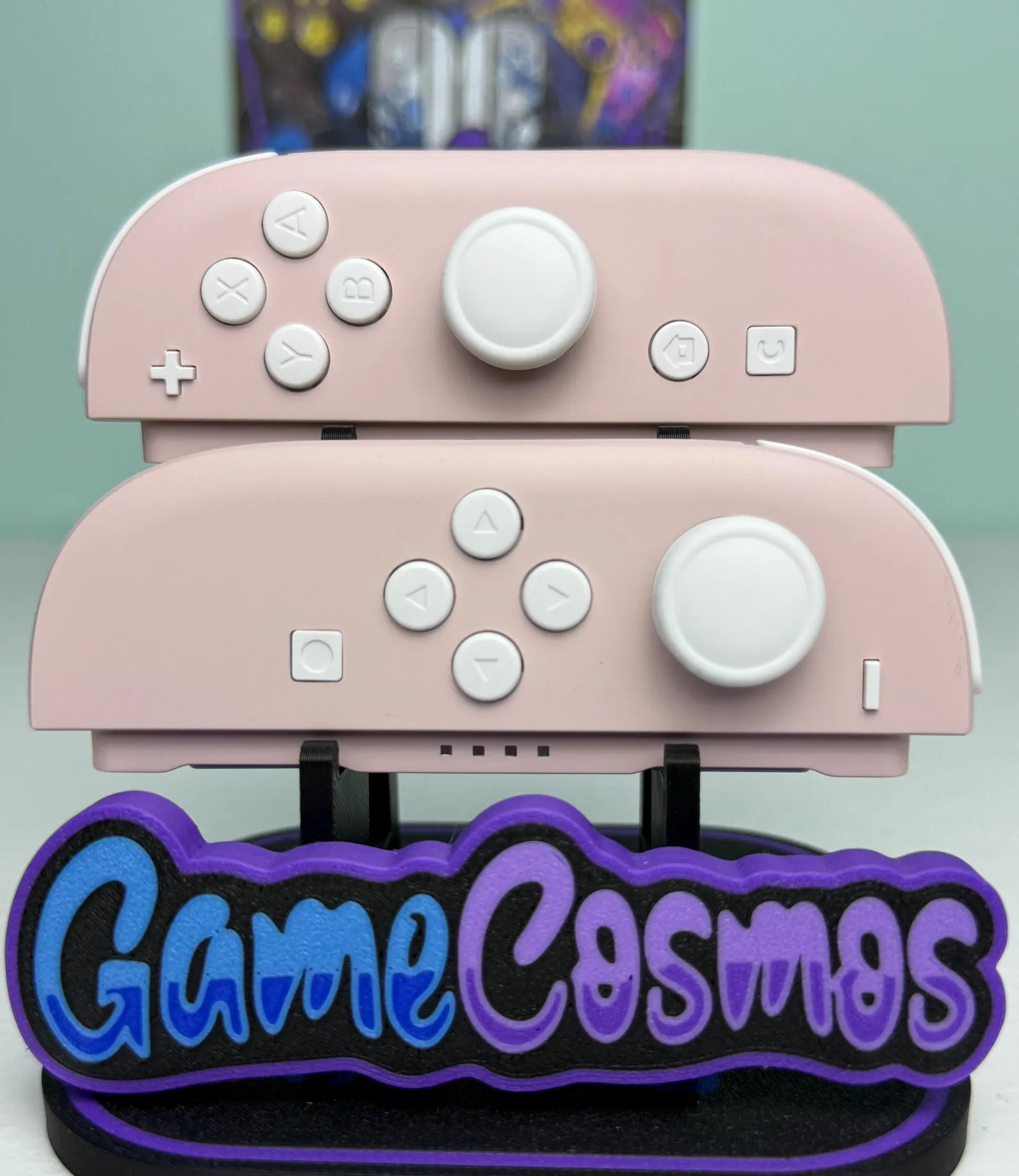 Cherry Blossom Pink custom Switch 2 Joy-Cons, photo 4 of 7