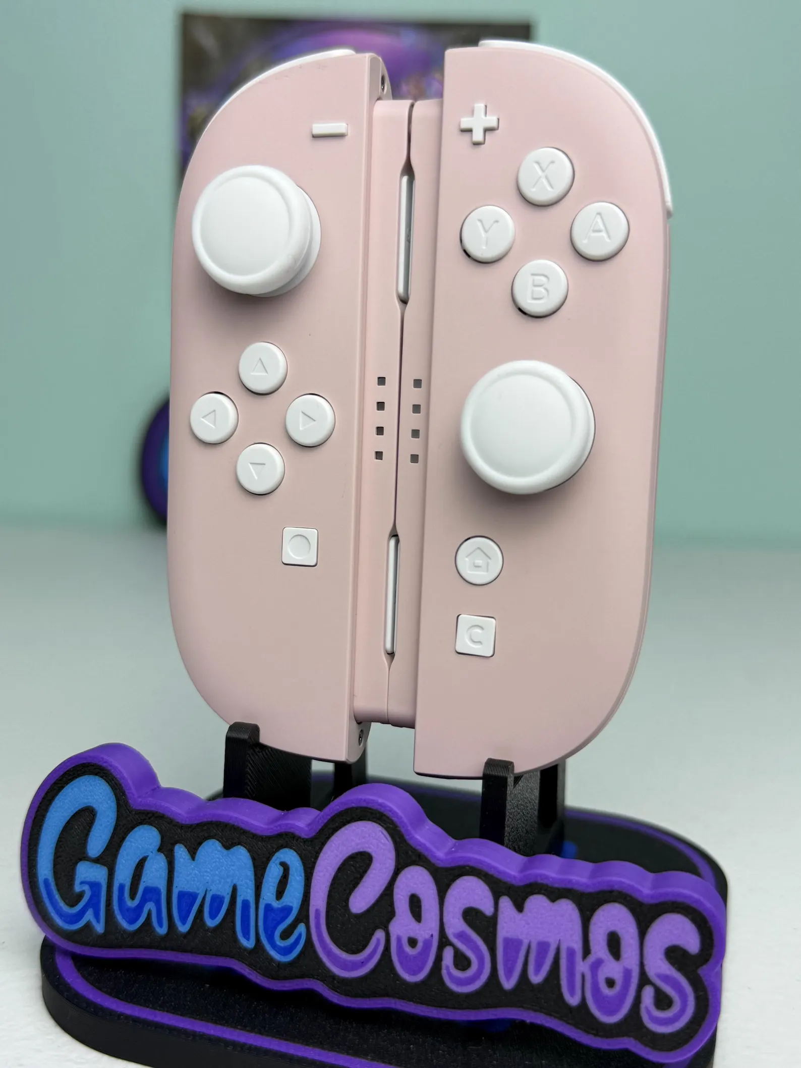 Cherry Blossom Pink custom Switch 2 Joy-Cons, photo 3 of 7