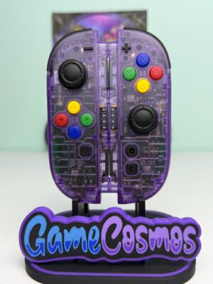 Atomic Clear Purple - Colorful ABXY - Custom Joycon 2 for the Nintendo Switch 2