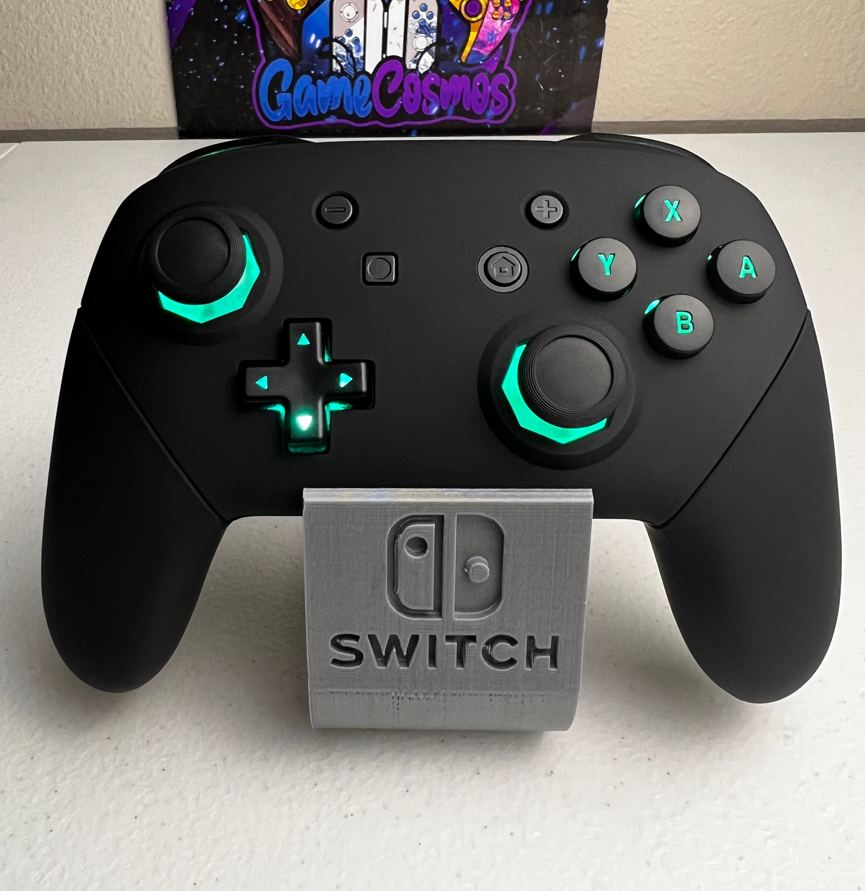 Soft Touch Black - RGB LED - Gated Sticks - Custom Pro Controller for The Switch Or PC - Image 2