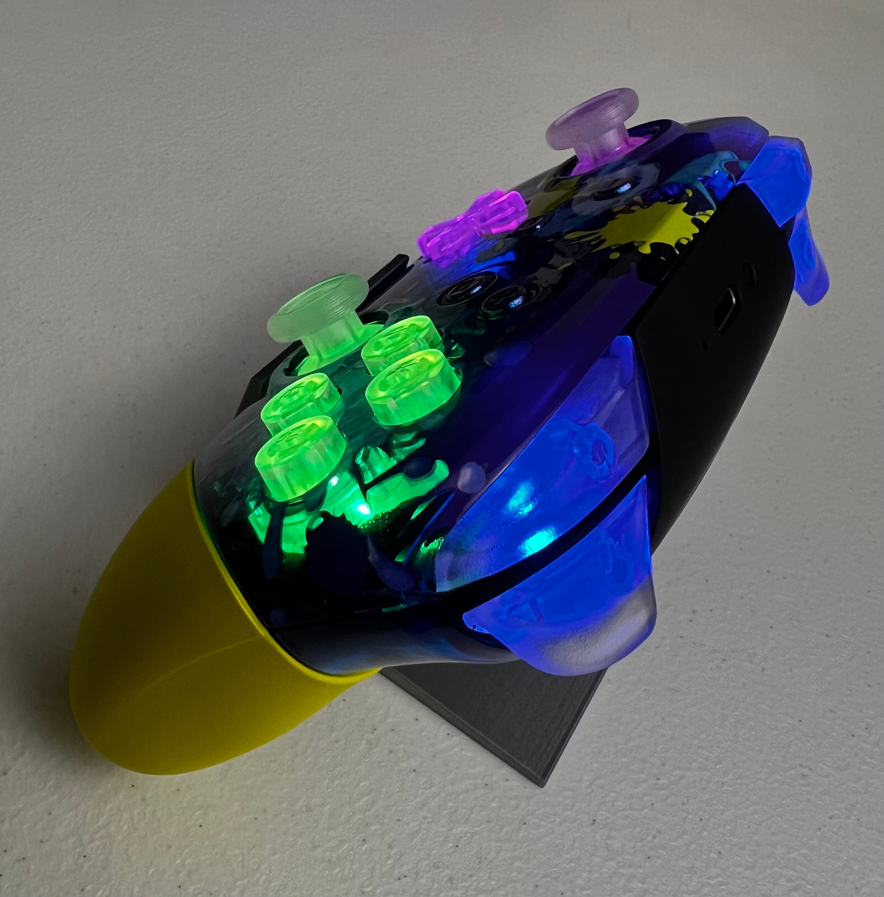 Glossy Splatter - RGB LED - Wireless Pro Controller for The Switch Or PC - Image 5