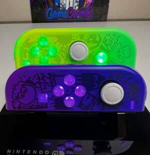 Splat00n 3 Inspired - RGB LED - Custom Joycons for the Nintend Switch