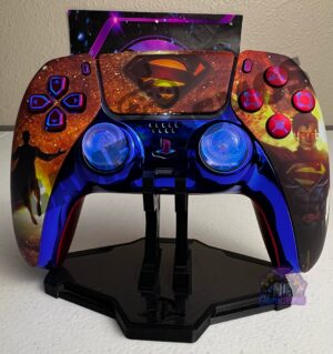 S Tier Super Hero Theme - RGB LED - Custom Wireless Controller for PS5 Or PC