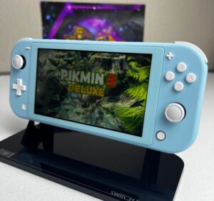 Baby Blue Pastel - White Accents - Custom Switch Lite