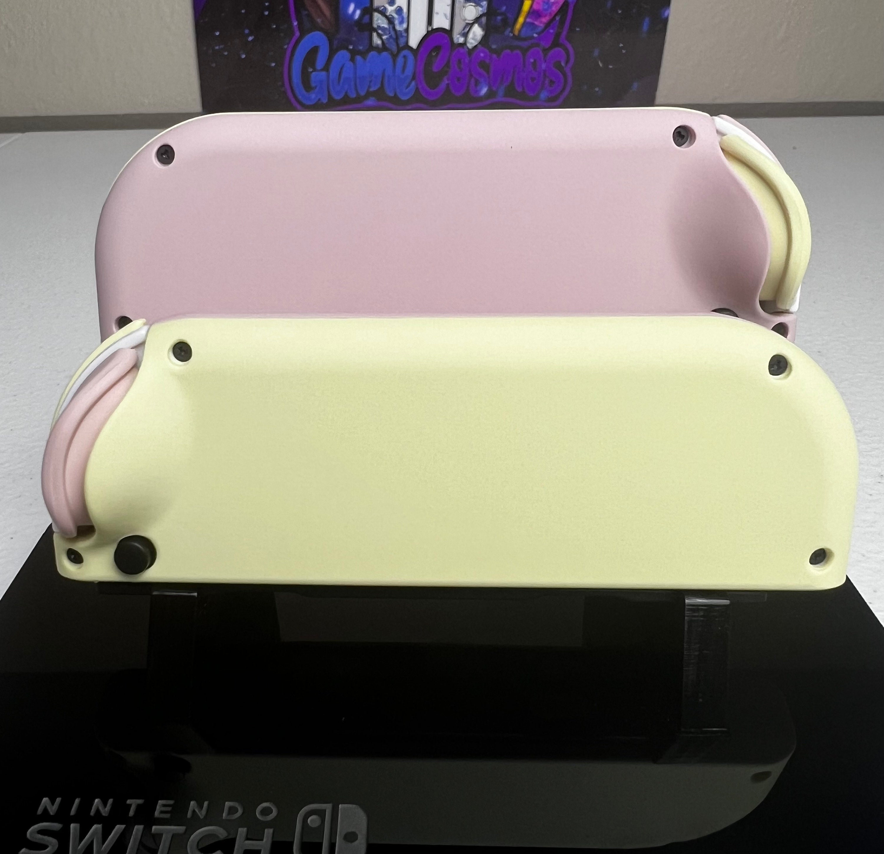 Strawberries N Crème - Sakura Pink & Cream - Custom Joycons for Nintend Switch - Image 5