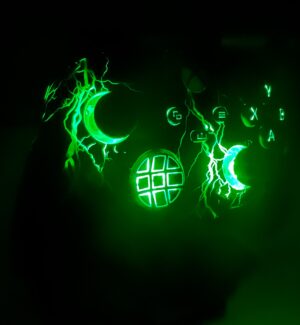Lightning theme - RGB LED - Custom Wireless Controller for Xbox Or PC