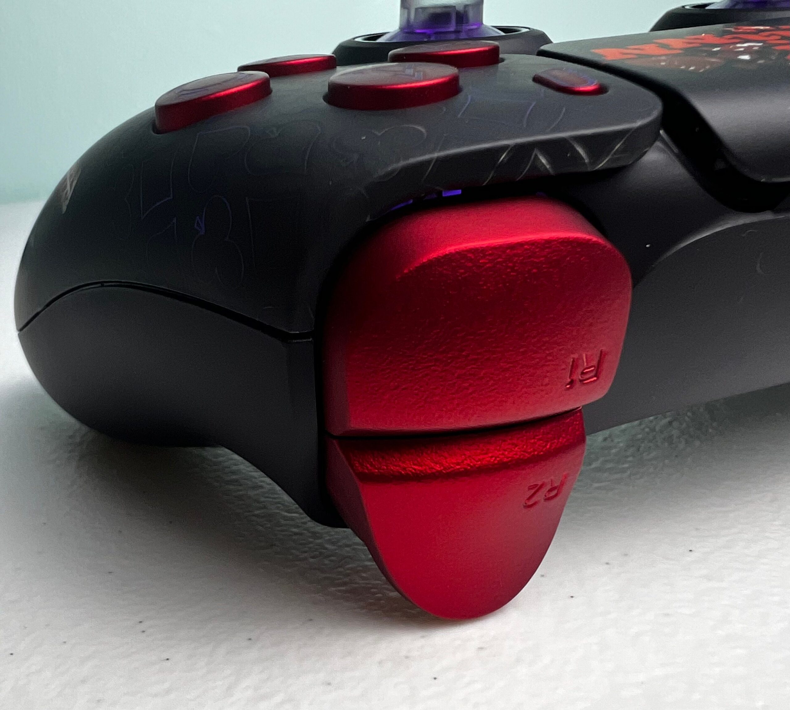 Comic Book Villainess - RGB LED - Custom Wireless Controller for PS5 Or PC - Image 8