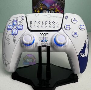 GoW Inspired - RGB LED - Custom Wireless Controller for PS5 Or PC