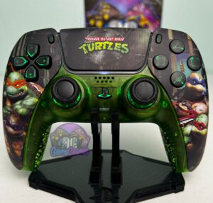 Turtles Hero Team - RGB LED - Custom Wireless Controller for PS5 Or PC