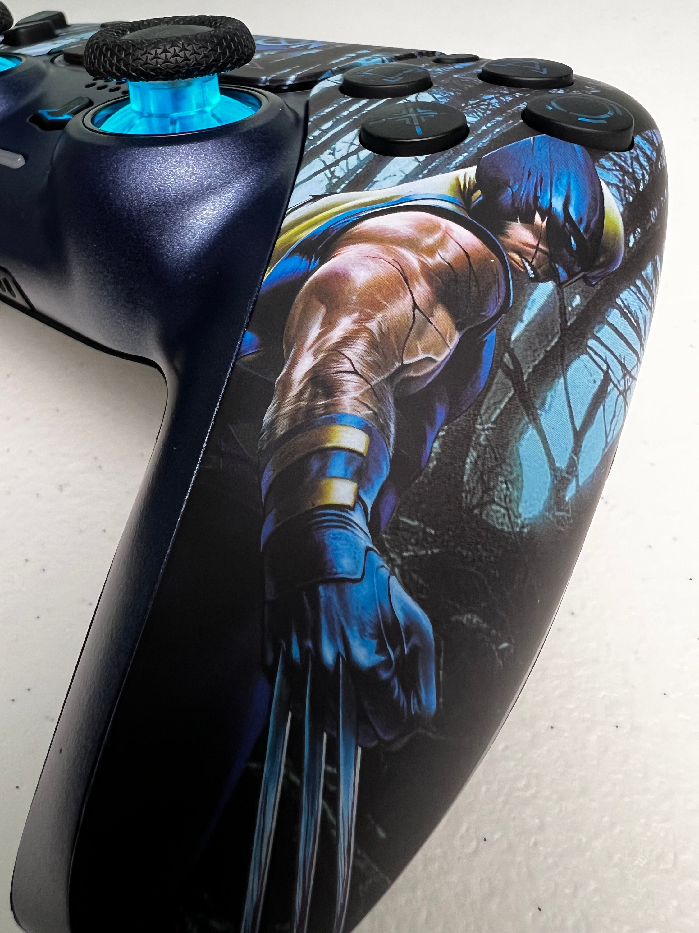 Comic Book Mutant Team - RGB LED - Custom Wireless Controller For PS5 Or PC - Image 6