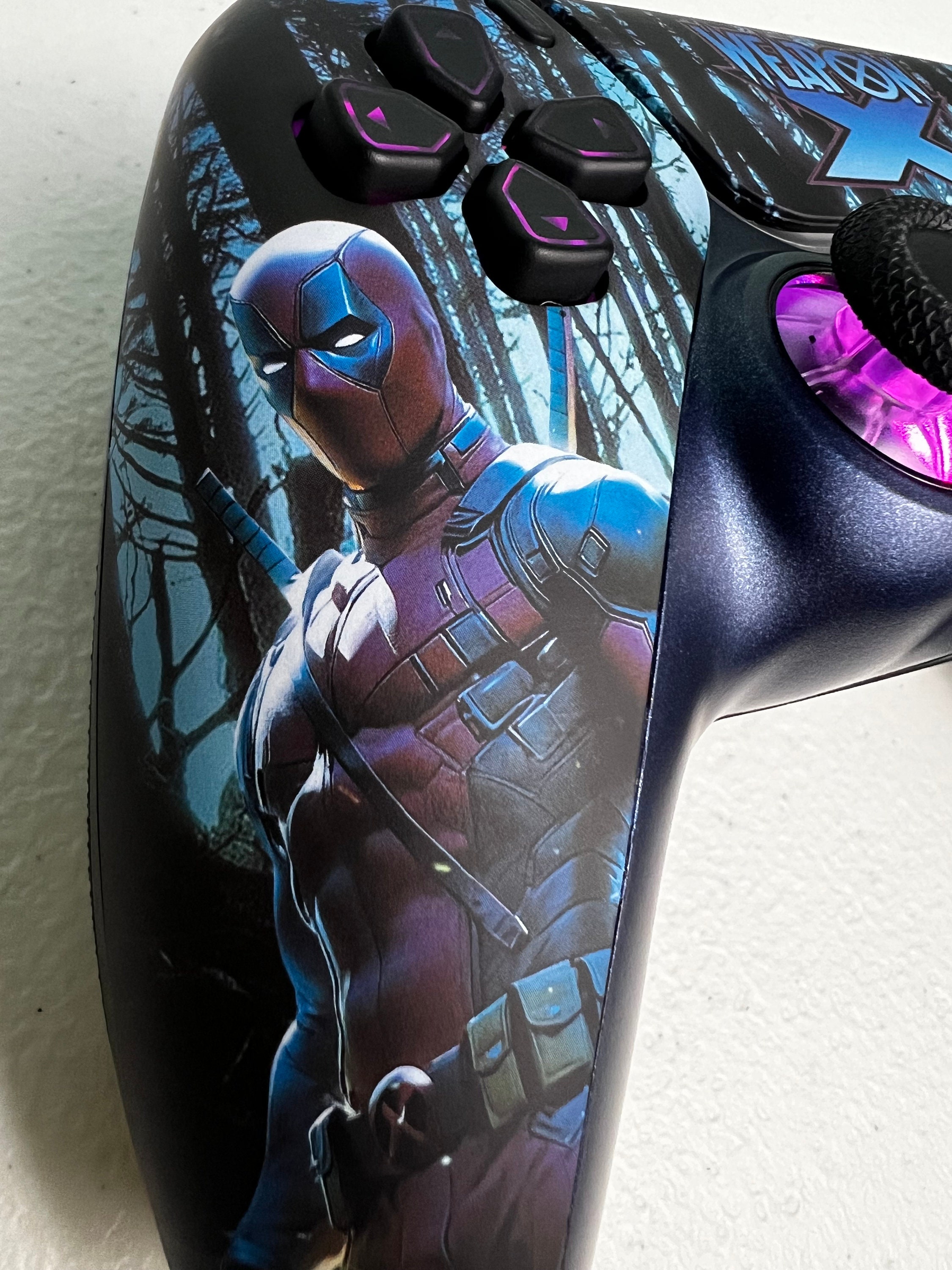 Comic Book Mutant Team - RGB LED - Custom Wireless Controller For PS5 Or PC - Image 5