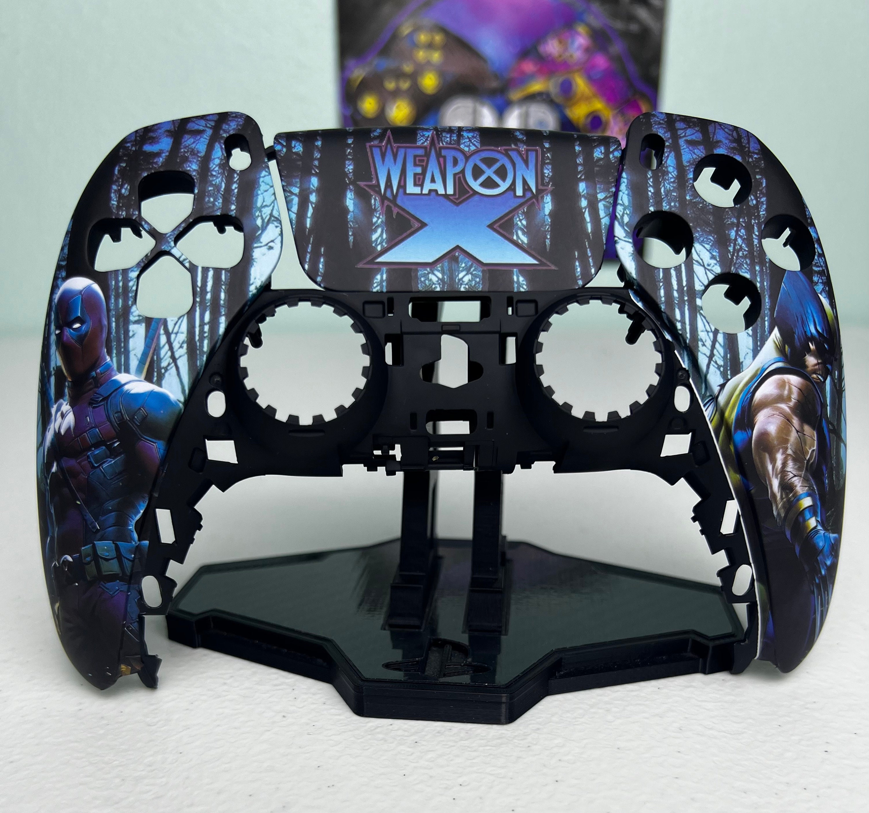 Comic Book Mutant Team - RGB LED - Custom Wireless Controller For PS5 Or PC - Image 9