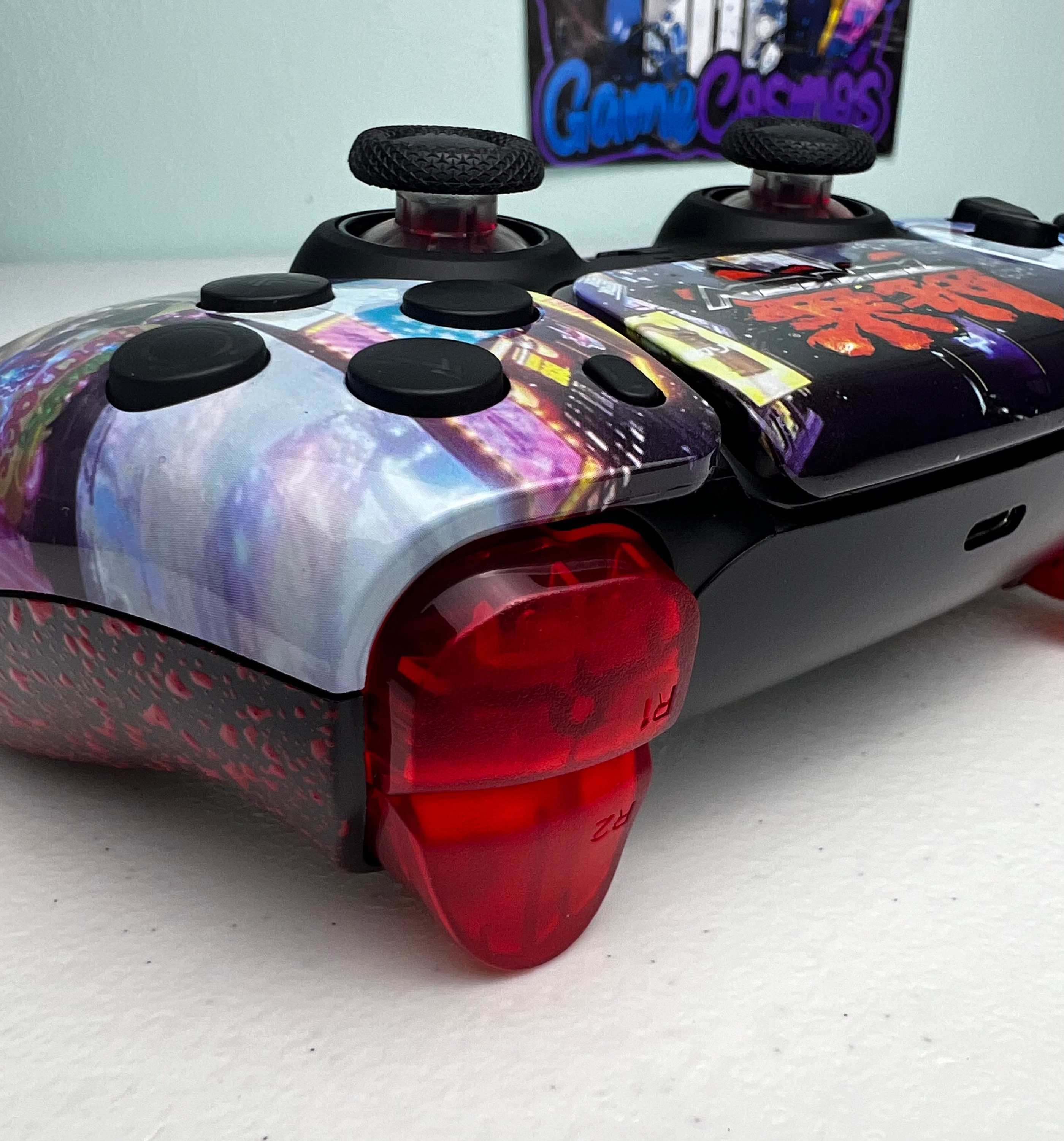 Classic Arcade Fighter - Iron Fist - RGB LED - Custom Wireless Controller for PS5 Or PC - Image 6