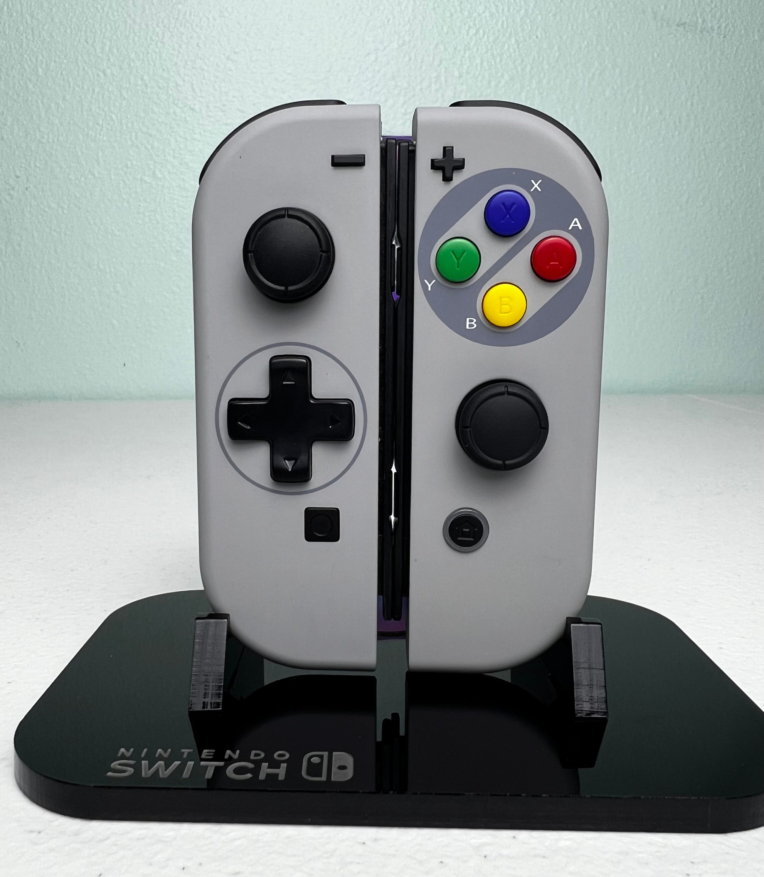 Retro SNES Inspired - EU Famicom - Custom Joycons for the Nintend Switch - Image 2