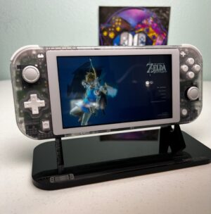 Transparent Clear - White Accents - Custom Switch Lite